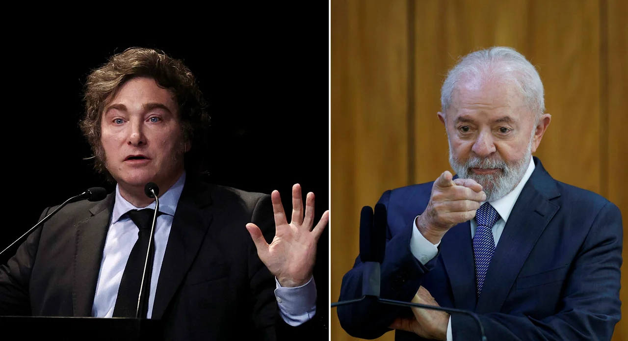 Milei ya está en Brasil para apoyar la candidatura de Flávio Bolsonaro y tensiona con Lula