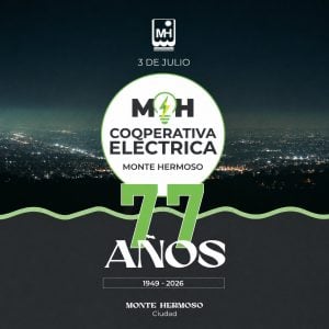 Hernán Arranz felicitó a la Cooperativa Eléctrica de Monte Hermoso