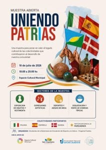 Muestra abierta “Uniendo Patrias” en San Cayetano