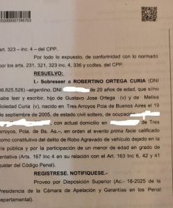 Fue preso, no tenía nada que ver y ahora quiere que se sepa (audio)