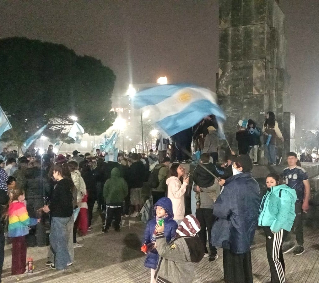 (videos)Los tresarroyenses agradecieron a la Scaloneta