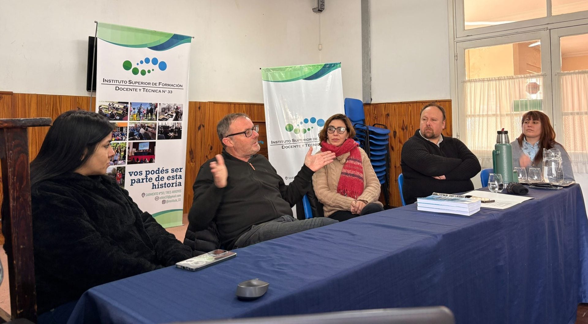 Gran jornada sobre cooperativismo y economía social en el Instituto 33