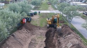 La obra de desagües pluviales en Barrio Olimpo alcanza el 89% de avance y entra en su etapa final