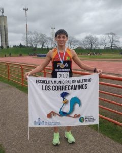 Atletismo: Rodrigo Alanis campeón U18 en Mar del Plata