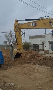 La obra de desagües pluviales en Barrio Olimpo alcanza el 89% de avance y entra en su etapa final