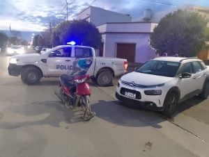 Dos motociclistas en el hospital: Tres accidentes de tránsito durante la tarde