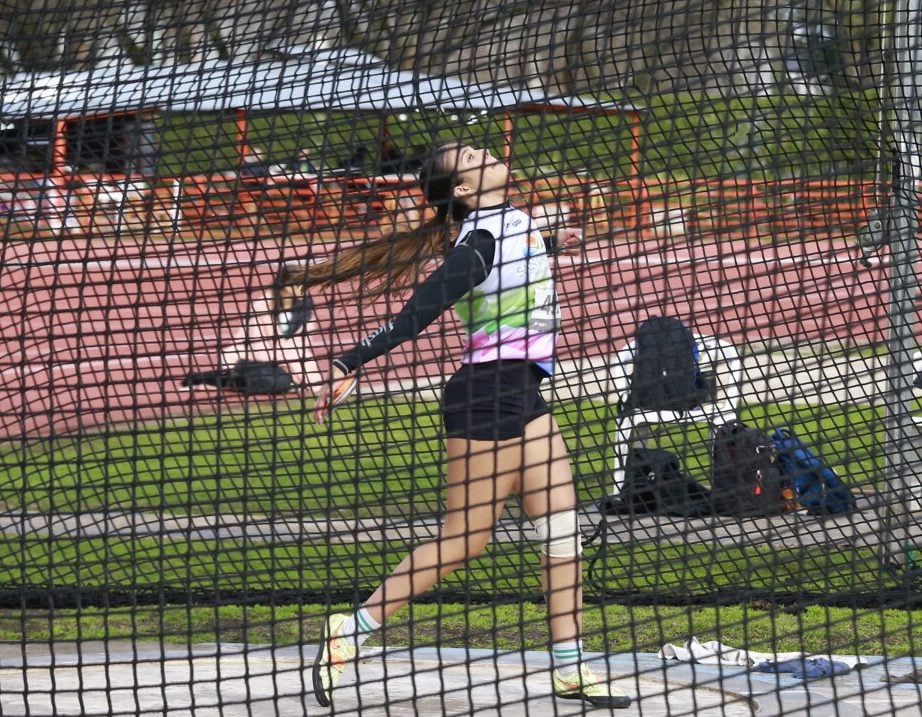 Disco: Paula Rizzi fue 5ª en la final de la Copa Nacional U18