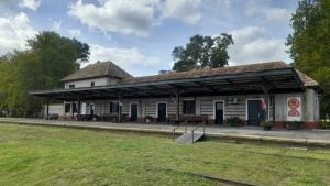 (audio) La gesta de María Angélica Santamarina en la estación centenaria de Fulton