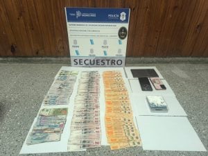 Claromecó: Una pareja presa, secuestro de droga, dinero y automóvil