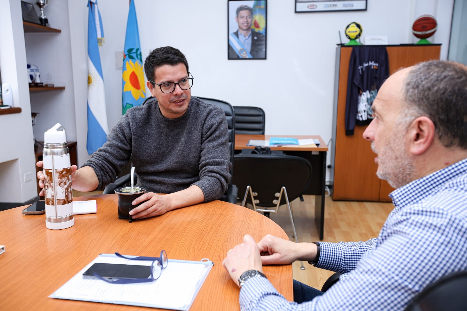 Garate gestiona la creación del Gimnasio Municipal