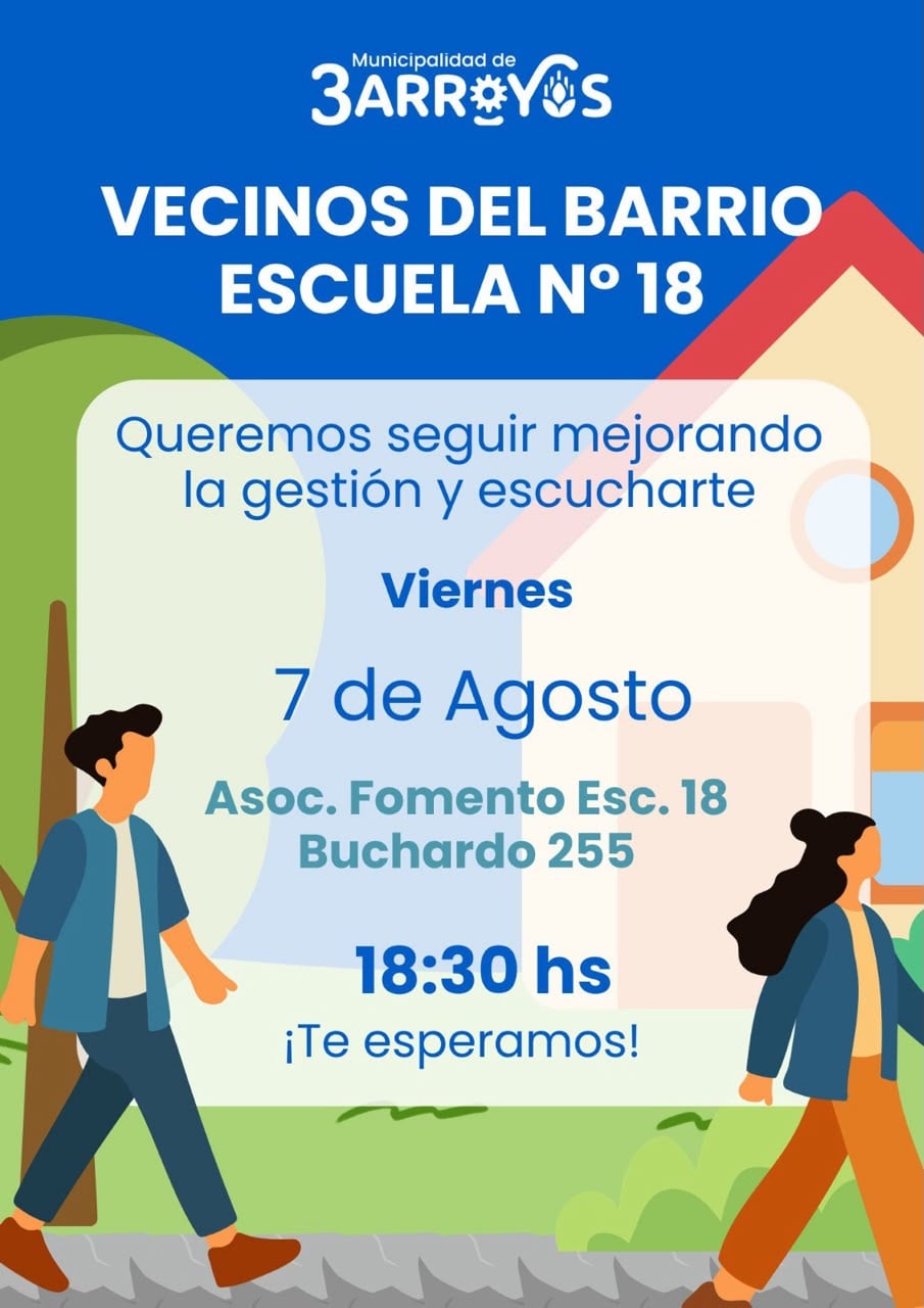 El Intendente continúa sus recorridas por los barrios