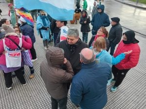 (videos)Tres Arroyos también marchó contra la Ley de Tierras