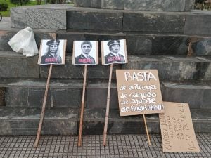(videos)Tres Arroyos también marchó contra la Ley de Tierras