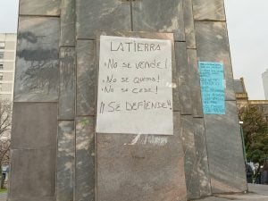 (videos)Tres Arroyos también marchó contra la Ley de Tierras