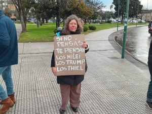 (videos)Tres Arroyos también marchó contra la Ley de Tierras