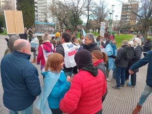 (videos)Tres Arroyos también marchó contra la Ley de Tierras