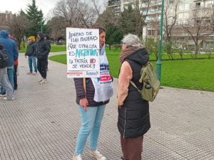 (videos)Tres Arroyos también marchó contra la Ley de Tierras