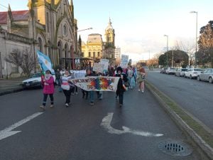 (videos)Tres Arroyos también marchó contra la Ley de Tierras