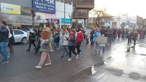 (videos)Tres Arroyos también marchó contra la Ley de Tierras