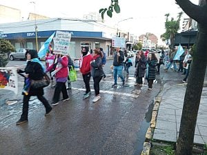 (videos)Tres Arroyos también marchó contra la Ley de Tierras