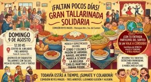 (audio) Todo listo para la gran tallarinada solidaria en favor de los Reyes Magos