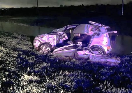 Choque fatal en Ruta 2. Un muerto y un herido grave