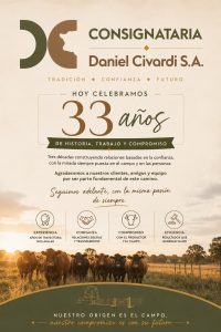 (audio) Daniel Civardi, 33 años de experiencia en remates ganaderos en Dorrego