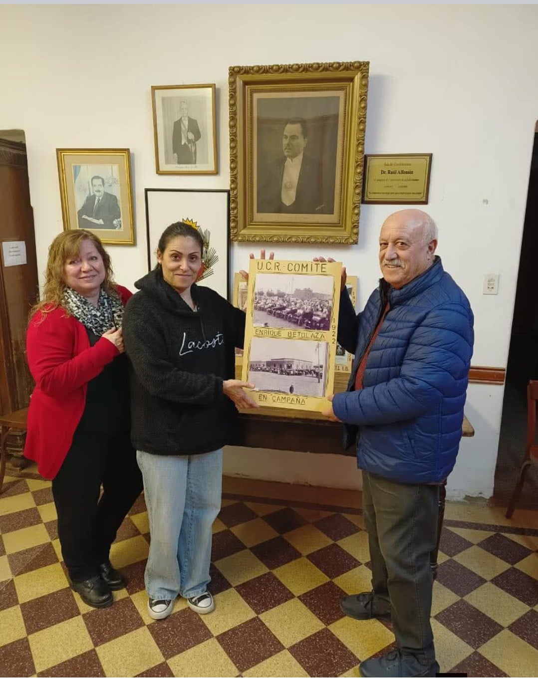 La UCR Tres Arroyos recibió una valiosa donación histórica
